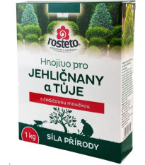 Hnojivo s čadičovou múčkou - ihličnany a tuje - Rosteto - predaj hnojív - 1 kg