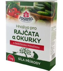 Hnojivo s čadičovou múčkou - paradajky a uhorky - Rosteto - predaj hnojív - 1 kg