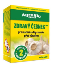 Zdravý česnek NEW - máčení sadby - AgroBio - prodej hnojiv - 10 g + 50 ml