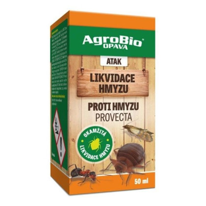 ATAK - Proti hmyzu Provecta - AgroBio - predaj ochrany proti hmyzu - 50 ml