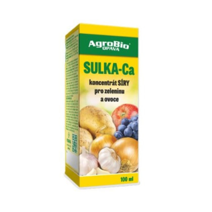 Sulka + Ca - koncentrát síry a vápnika - AgroBio - predaj hnojív - 100 ml