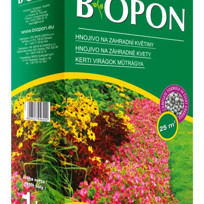 Biopon - hnojivo na záhradné kvetiny - 1 kg