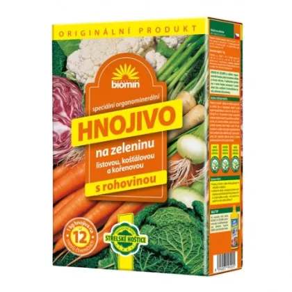 Hnojivo AG Biomin zelenina - 1 Kg