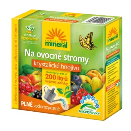 Kryštalické hnojivo na ovocné stromy - Forestina Mineral - 400 g