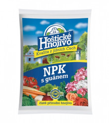 Hoštické hnojivo NPK s guánom - prírodné organické hnojivo - 1 kg