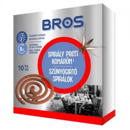 Špirály proti komárom - Bros - 10 ks