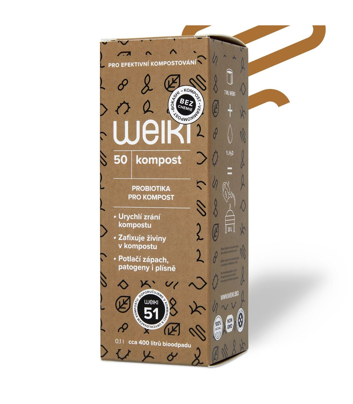 Probiotiká pre kompost Weiki - predaj probiotík - 100 ml