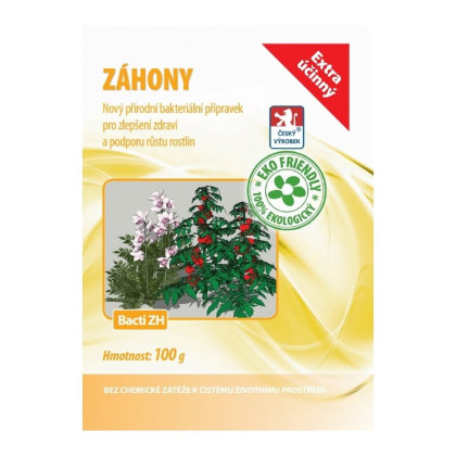 Bacti ZH - stimulátor zdravia rastlín pre záhony - predaj stimulátorov - 100 g