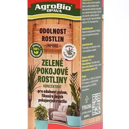 AgroBio Zelené izbové rastliny - koncentrát - 100 ml - 1 ks