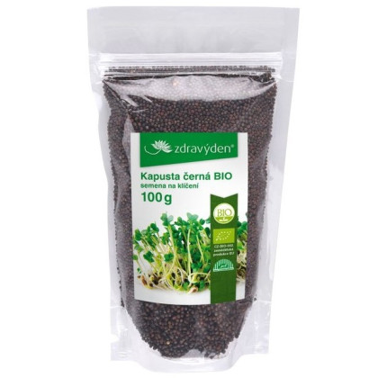 BIO Kel čierny - Brassica Oleracea - predaj bio semien na klíčenie - 100 g