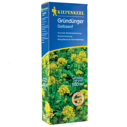 Zelené hnojenie - Žltá horčica - predaj semien - 500 g
