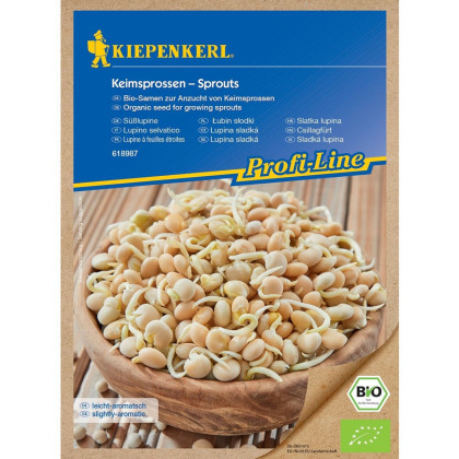 BIO Lupina sladká - predaj bio semien na klíčenie - 30 g
